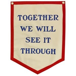 Inspirational Wall Banner with Red Border